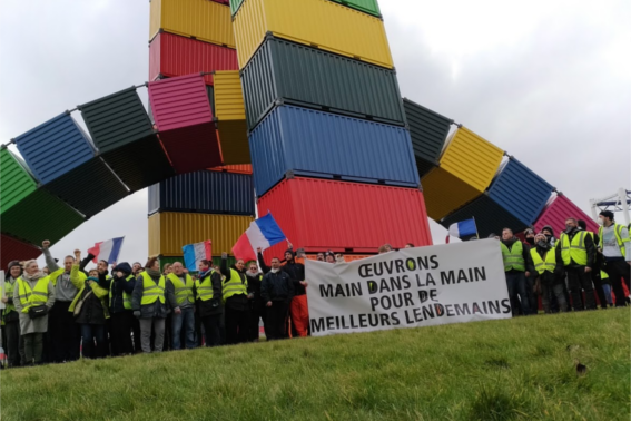 Le Havre : Solidaires au soutien des gilets jaunes