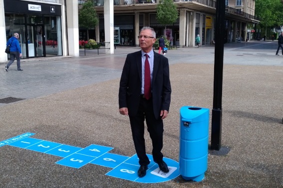 Yves Huchet, adjoint au maire du Havre chargé des espaces publics